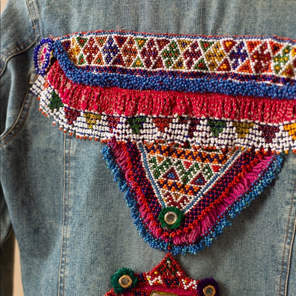 Embellished denim jacket - Picture 3 of 5